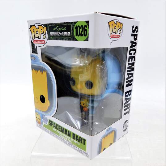 Simpsons Funko Pops IOB Treehouse Of Horror Fly Boy & Spaceman Bart Demon Lisa image number 6