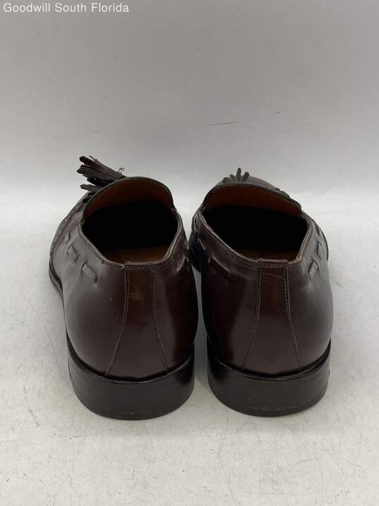 Authentic Salvatore Ferragamo Mens Brown Shoes Size 10 image number 4