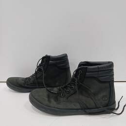 Women's Timberland Dausette Nubuck Black Leather Boots Sz 8.5 alternative image