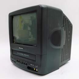 Sansui COM0961B Portable CRT 9" TV VCR Combo W/Travel Bag, Remote alternative image