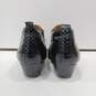 Giorgio Bruitini Black Genuine Snakeskin Shoes Size 8M image number 3