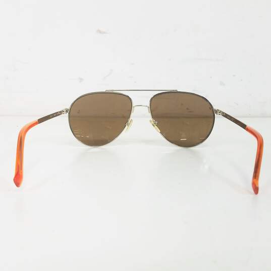 Calvin Klein Silver Aviator Sunglasses image number 4