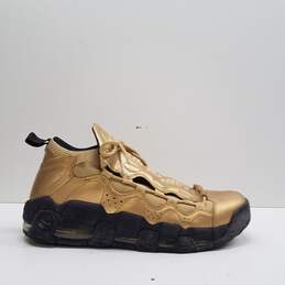 Nike Air More Money Metallic Gold Black Athletic Shoes Men's Size 11.5
