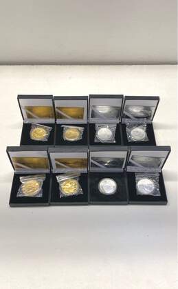 Assorted Cryto Replica Novelty Coins Bitcoin Doge Ethereum IOB