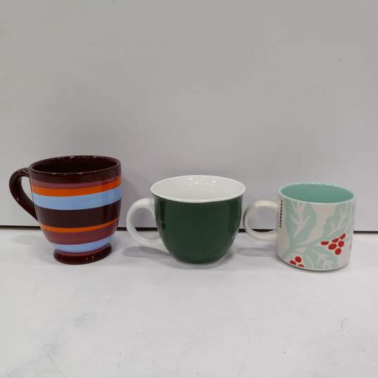 Bundle of 6 Assorted Starbucks Ceramic Coffee Mugs image number 4