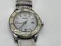 Authentic Womens 7838X/T Silver Round Shape Water Resistant Wristwatch image number 3