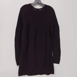 J. Jill Women's Purple Long Sleeve Sweater Dress Size L Tall alternative image
