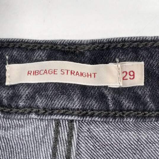 Vintage Levi's Ribcage Straight Jeans Women's Size 29 image number 4