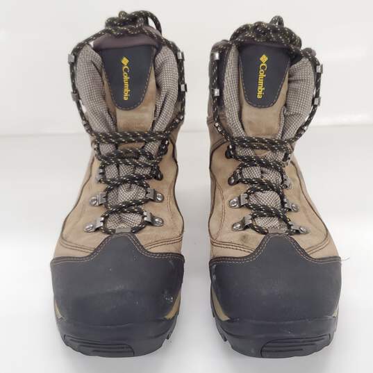 Columbia Frontier Peak GTX Brown Mid Top Hiking Boots BM3010-255 Men Size 10 image number 1