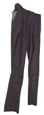 NWT Bradley Allen Mens Brown Pockets Flat Front Straight Leg Formal Dress Pants image number 3