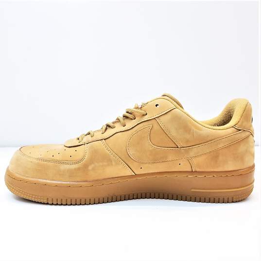 Nike Air Force 1 '07 Low Flax Women's Casual Sneakers Size 10 image number 3