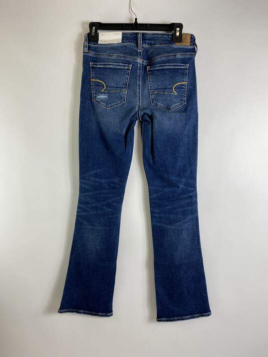 American Eagle Women Blue Jeans 4 NWT image number 2