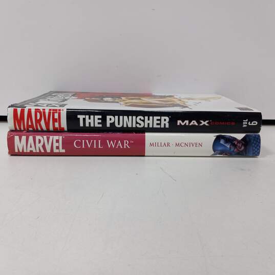 Marvel Comic Hardbacks Civil War & The Punisher Max Volume 6 image number 3