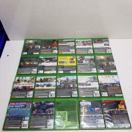 Mixed Lot of 20 Microsoft Xbox ONE EMPTY Video Game Cases alternative image