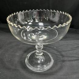 Glass Candy Goblet 8 X 8.5
