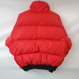 Columbia Vintage Reversible Men's Puffer Jacket in Red/Blue Size M alternative image
