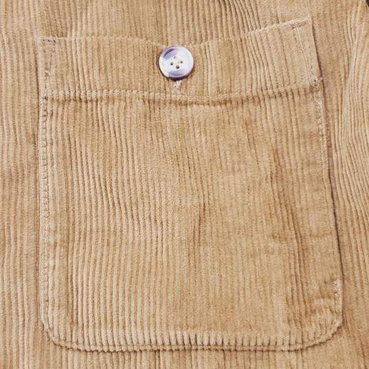Cotton On Men Brown Corduroy Button Up 2XL NWT image number 7