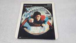 Superman The Movie RCA 1978 SelectaVision VideoDiscs Movie Part 1 of 2 Discs - Missing Disc 2