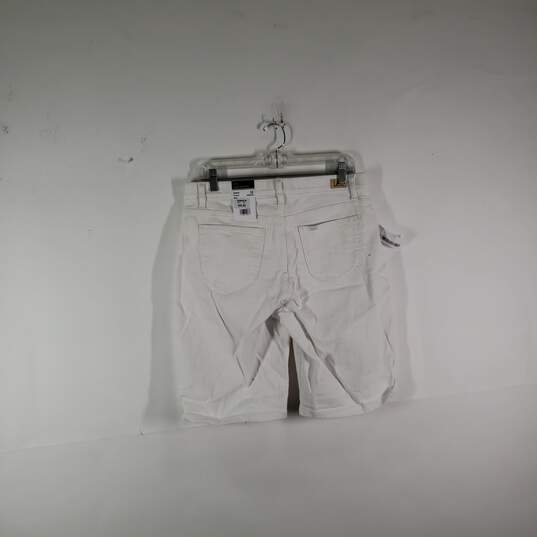 NWT Mens Flex Motion 5 Pocket Design Flat Front Bermuda Shorts Size 12 Medium image number 2