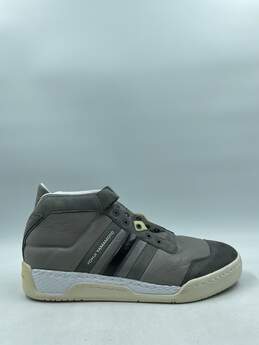adidas Y-3 Courtside Grey Mid Sneakers M 10.5 COA
