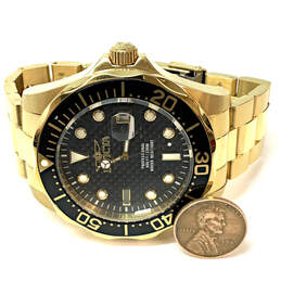 Designer Invicta 14356 Gold-Tone Classic Round Dial Analog Wristwatch alternative image