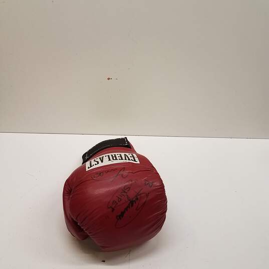 Everlast Boxing Glove Signed by Freddie Roach + Manny Pacquiao image number 3