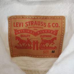 Levi Strauss Men White Jean Jacket Sz M alternative image