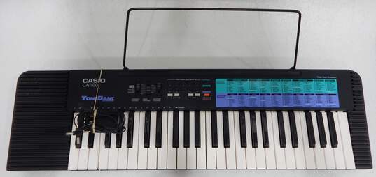 VNTG Casio Model CA-100 Tone Bank Electronic Keyboard w/ Power Adapter image number 1