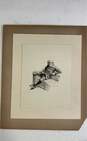 Lot of 4 Original Drawings Early 20th Century Drawing by Enoch Ward Signed. image number 5