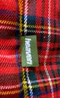 Heaven By Marc Jacobs Red Quilted Plaid Vest - Size X Large image number 3