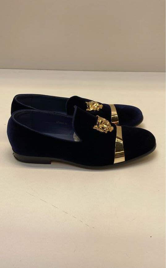 Royal Shoes Velvet Jitai Slip On Loafer Navy 8.5 image number 5
