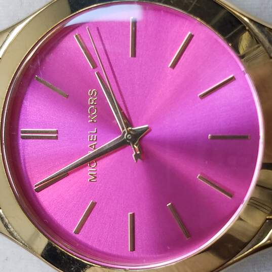 Michael Kors - Authenticated Watch - Pink Gold Pink For Woman, Very Good condition