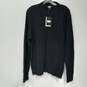 DKNY Men's Black Knit Long Sleeve Sweater Size L NWT image number 1