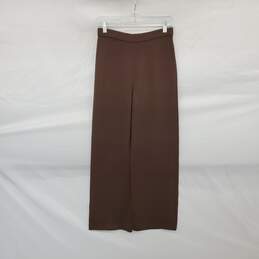 St John Vintage Brown Wool Blend Knit Pant WM Size 2 alternative image