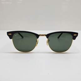 RAY-BAN RB3016 'CLUBMASTER' W0365 CLASSIC STYLE SUNGLASSES