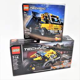 Sealed Lego Technic Stunt Bike 42058 & Dump Truck 42147