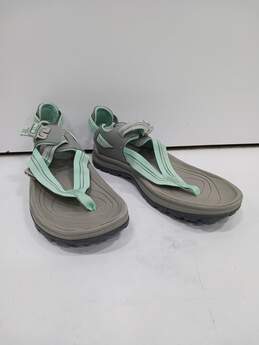 Keen Mint Green Thong Slingback Sandals Women's Size 8