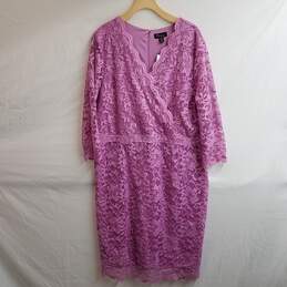 Thalia Sodi Mauve Lace Dress - Size XXL