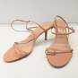 Raye Leather Strappy Sandal Peach 9 image number 1