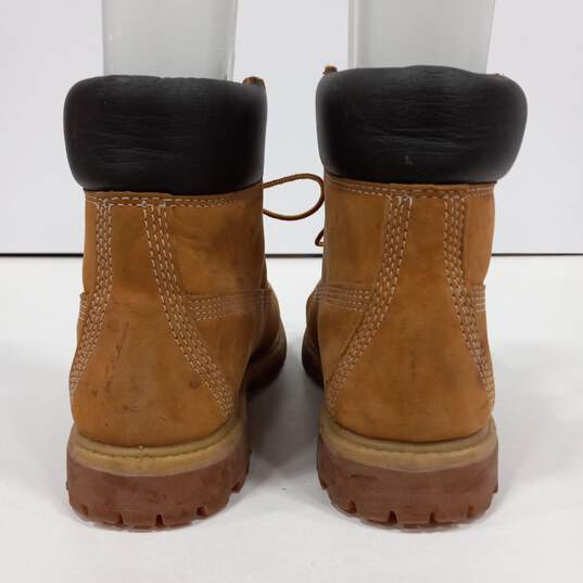 Timberland Lace-Up Leather Boots Size 8M image number 5