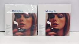 Pair of Taylor Swift Moonstones Midnight Blue Edition Vinyl Records