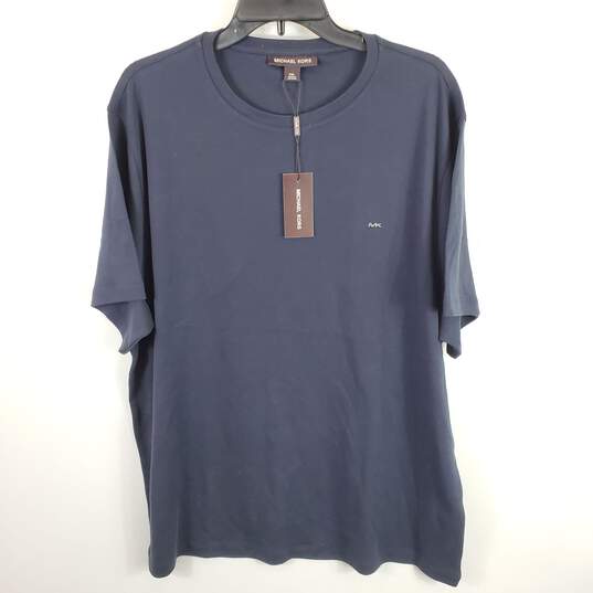 Michael Kors Men Navy Blue T Shirt XXL NWT image number 1