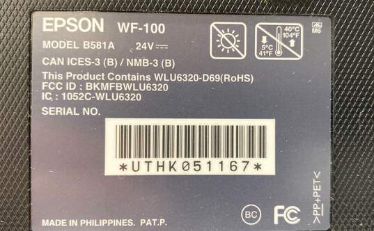 Epson WorkForce WF-100 Wireless Mobile Printer image number 5