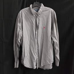 Men's Ralph Lauren Marlowe Plaid Button-Up Size XL