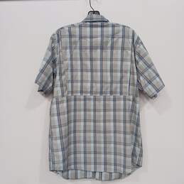 Men’s Columbia Silver Ridge Lite Plaid Short Sleeve Button-Up Shirt Sz M alternative image