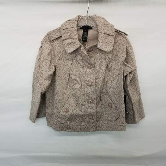 Marc By Marc Jacobs Dusted Taupe Multi Cotton Button Up Top WM Size XS NWT image number 1
