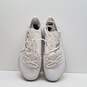 Under Armour Curry 5 Low Triple White Athletic Shoes Men's Size 9 image number 6