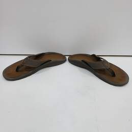 Men's OluKai Brown Sandals Size 42 alternative image