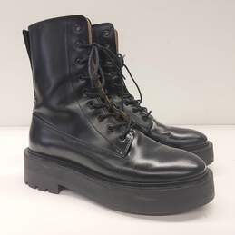 Unbranded Portuguese Men's Black Faux Leather Boots Size. 6