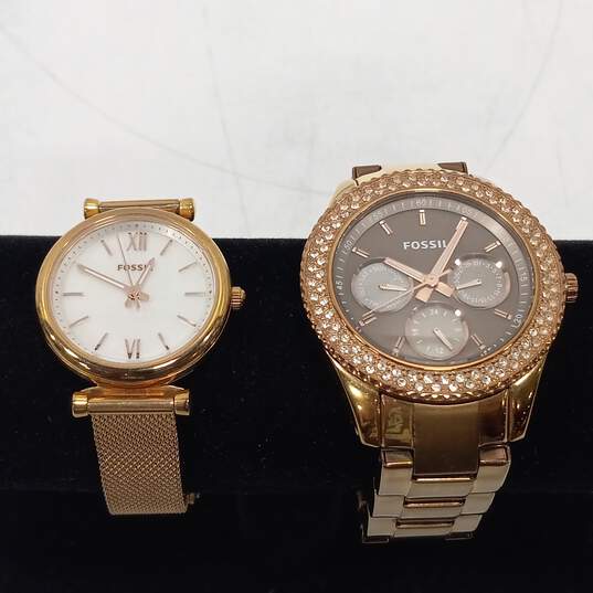 Pair of Women's Fossil Wristwatches image number 1